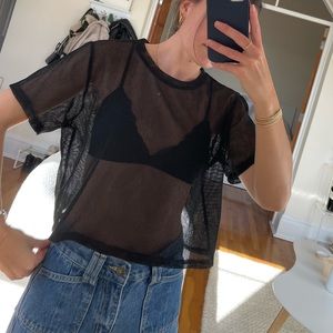 Emma & Sam Mesh Crop